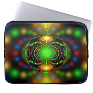 Capa Para Notebook Design Fratural Do enfeites de natal-29440