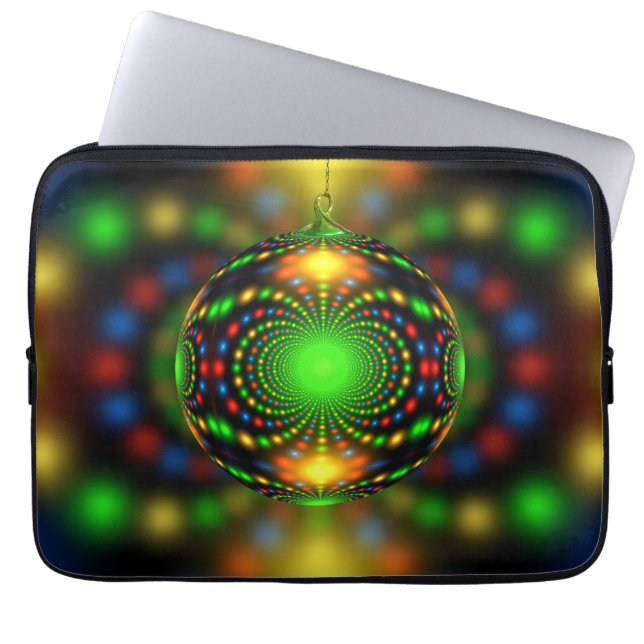 Capa Para Notebook Design Fratural Do enfeites de natal-29440 (Frente)