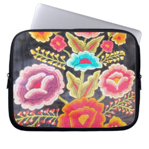 Capa Para Notebook Design mexicano do bordado