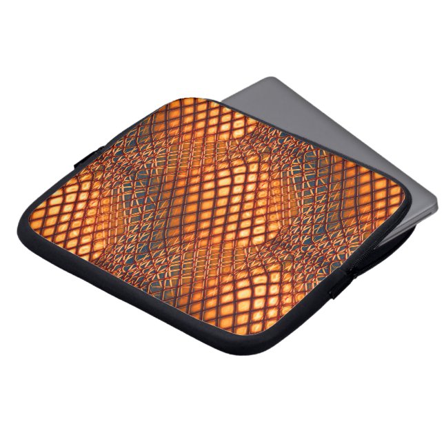 Capa Para Notebook Design OrangeBrown que se parece com a tanga da re (Frente Topo)