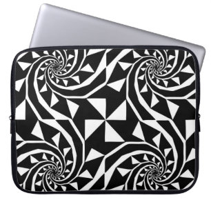 Capa Para Notebook Design, ornamentação, casa, de borda branca e pret