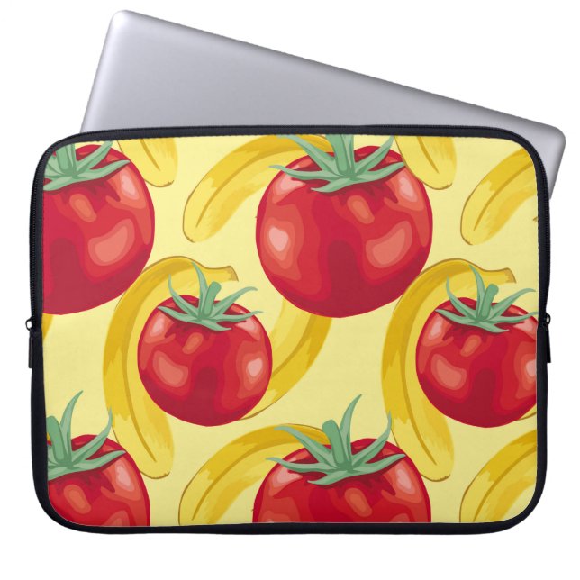 Capa Para Notebook Design perfeito de tomate vermelho e frutas (Frente)