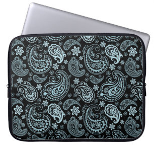 Capa Para Notebook Design retro elegante do teste padrão de Paisley