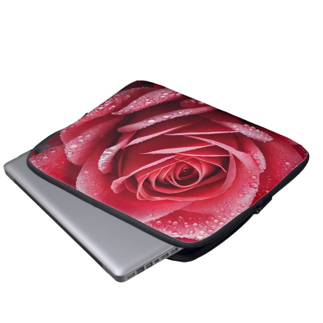 Capa Para Notebook Design Rosa único gerado por AI (Frente Inferior)