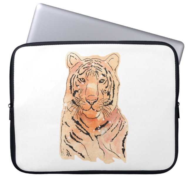 Capa Para Notebook Design Tiger em uma Bolsa de laptop (Frente)