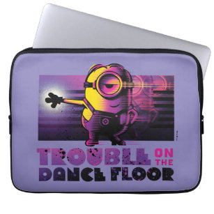 Capa Para Notebook Desprezível   Problemas de Minion no Dance Floor