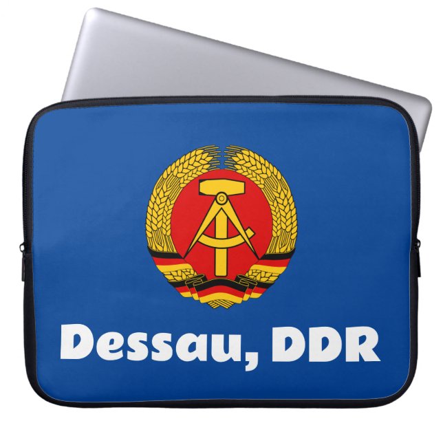 Capa Para Notebook Dessau, DDR, Dessau, Alemanha (Ossi Oriental) (Frente)