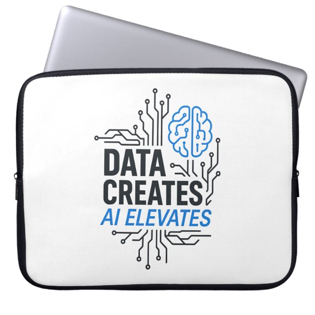 Capa Para Notebook Destaque da Fundação de Dados: Tecnologia de Eleva (Frente)
