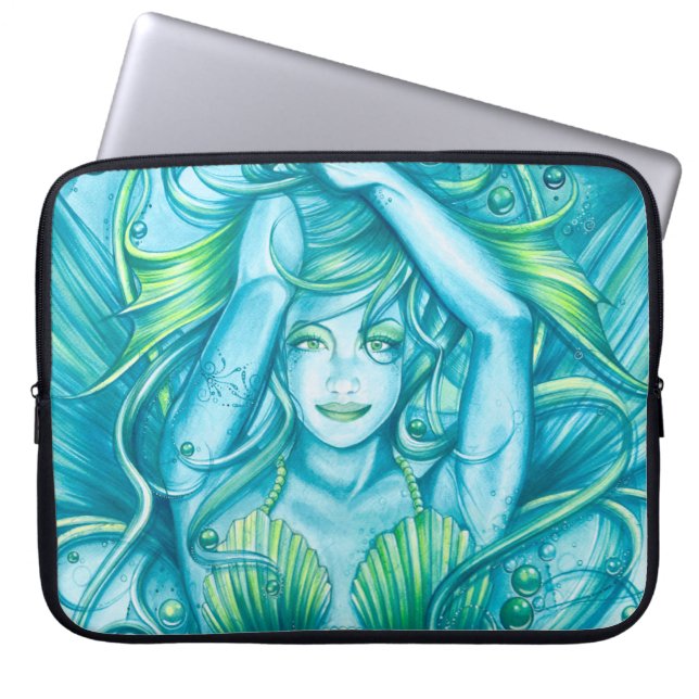 Capa Para Notebook Deusa do mar (Frente)