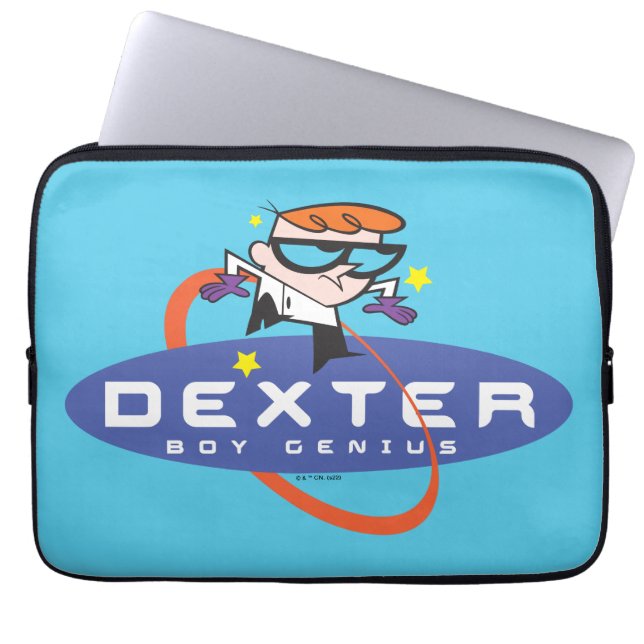 Capa Para Notebook Dexter "Boy Genius" (Frente)