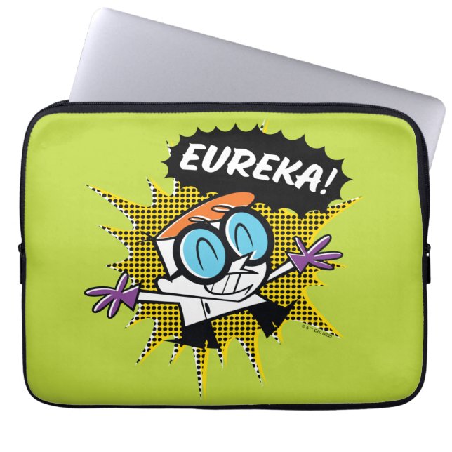 Capa Para Notebook Dexter "Eureka"! Gráfico de chamada de meio tom (Frente)