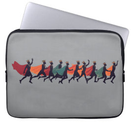 Capa Para Notebook Dez Senhores Saltando Estêncil 2