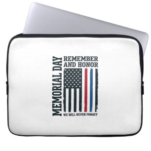 Capa Para Notebook Dia da Memória Lembrar e Homenagear Tributo Vetor