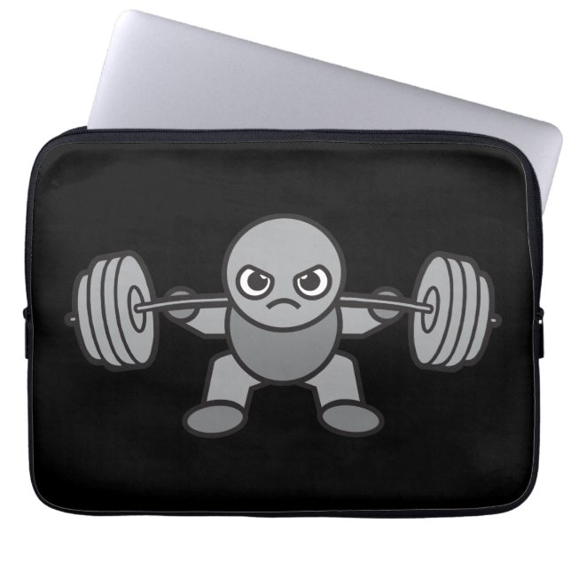 Capa Para Notebook Dia da Perna - Quadrado - Hepatite Kawaii (Frente)