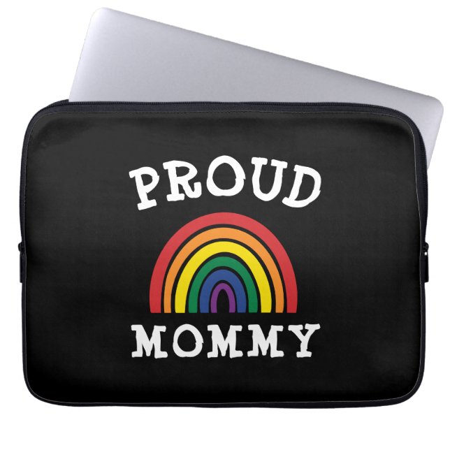 Capa Para Notebook Dia de as mães Arco-Íris Mamãe LGBTQ Ortodia (Frente)