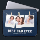 Capa Para Notebook Dia de os pais | Melhor Colagem de Fotografias Eve<br><div class="desc">Carregue suas fotos favoritas e adicione seus nomes para fazer seu próprio presente personalizado de dia de os pais.</div>
