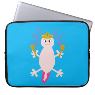 Capa Para Notebook Dia do Axolotl Mexicano Morto