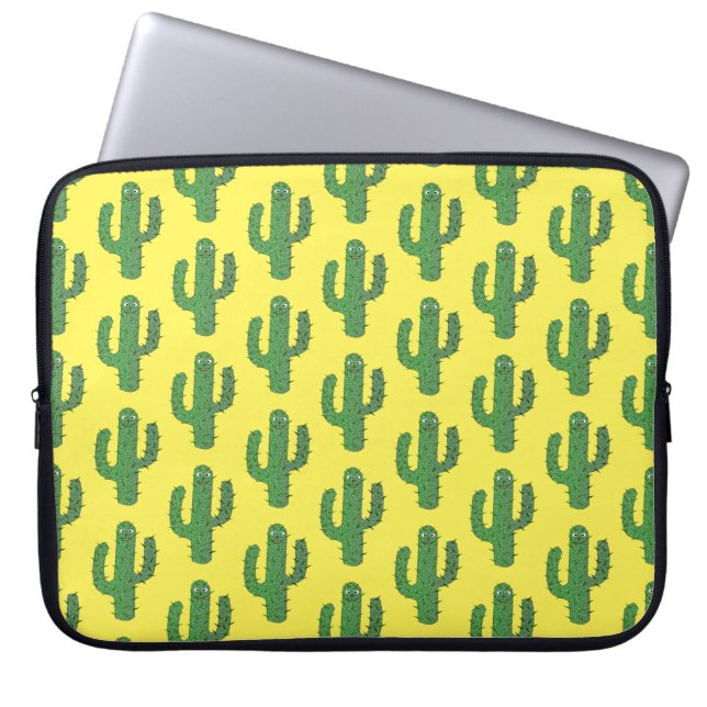 Capa Para Notebook Dia dos Cactos Felizes Mortos (Frente)