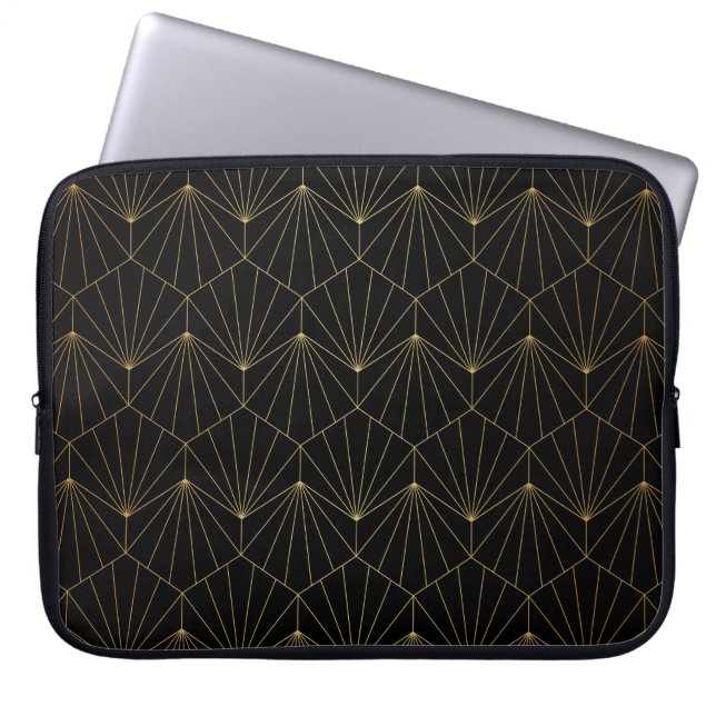 Capa Para Notebook Diamante moderno, design de deco (Frente)