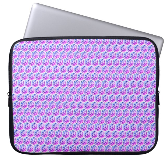 Capa Para Notebook Diamantes modernos e elegantes de glitter (Frente)