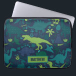 Capa Para Notebook Dino Doodle Silhouettes Kids Dinossaur<br><div class="desc">Dino Doodle Silhouettes Kids Dinossauro Personalizou Um Padrão Pré-Histórico Bestial.</div>