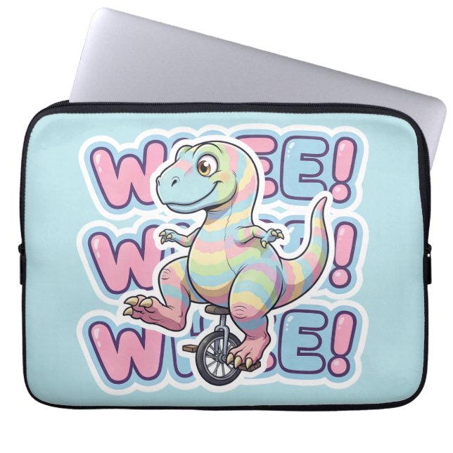 Capa Para Notebook Dinosaur,Whee!!! (Frente)