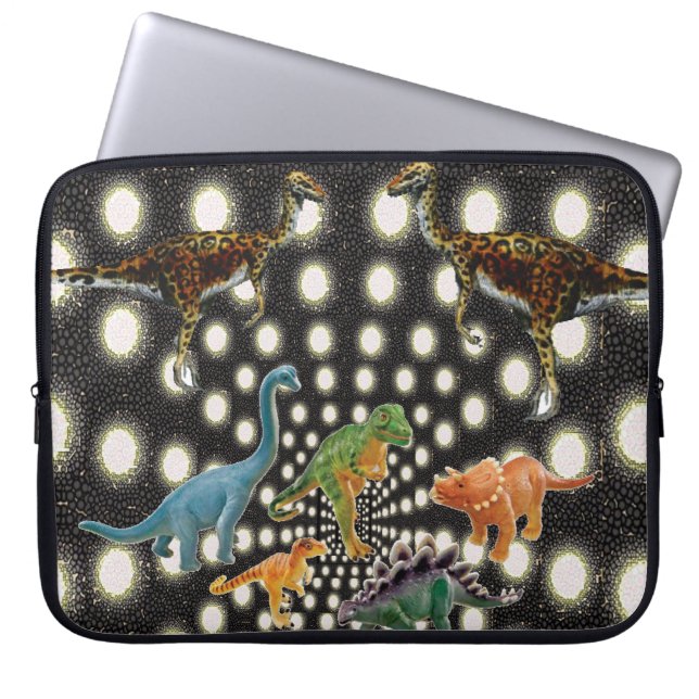 Capa Para Notebook Dinossauro bolsa de laptop (Frente)