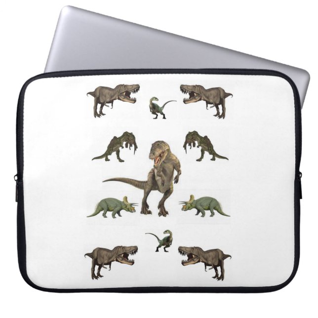 Capa Para Notebook Dinossauro bolsa de laptop (Frente)