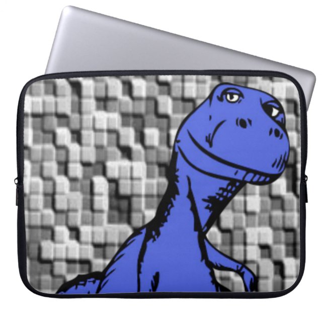 Capa Para Notebook Dinossauro bolsa de laptop (Frente)
