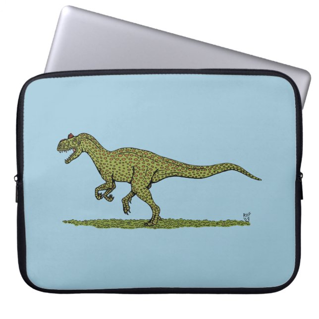 Capa Para Notebook Dinossauro Jurássico Allosauro (Frente)