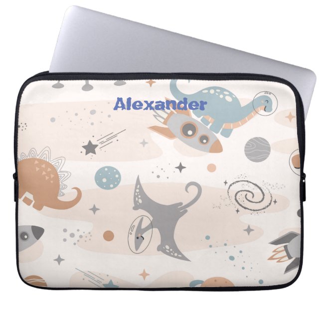 Capa Para Notebook Dinossauro para Crianças Bonitas Personalizado (Frente)