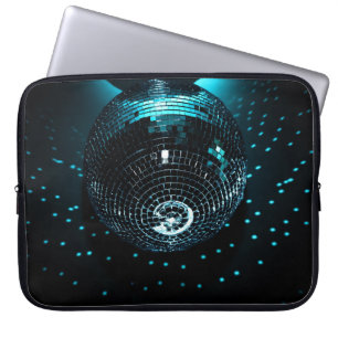 Capa Para Notebook Disco Ball Glare, fundo do Nightclub.