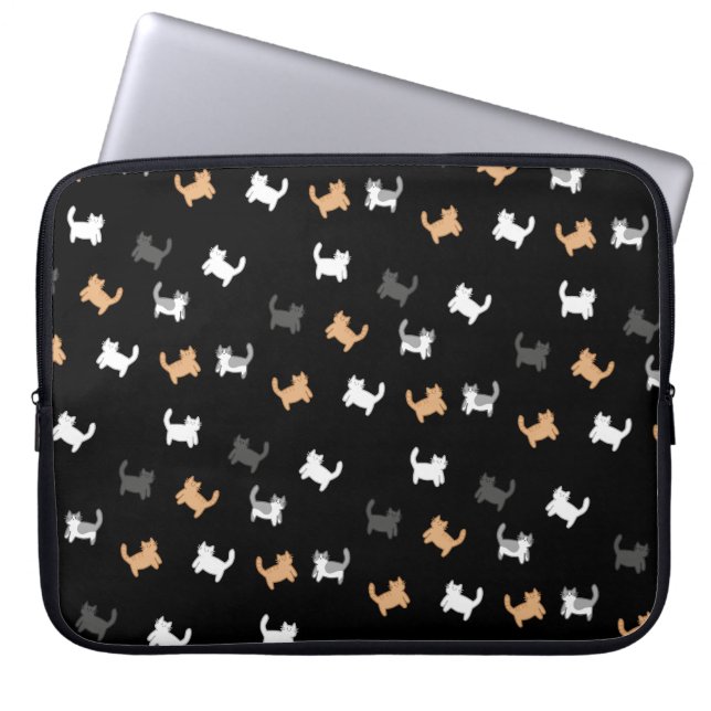 Capa Para Notebook diseño de gatitos (Frente)