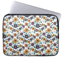 Ditzy Folk Art Retro Daisy, de 70 anos, em Jewel T