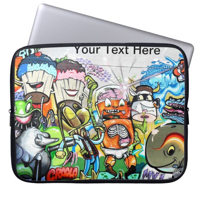 Capa Para Notebook Diversão com Grafite (Frente)