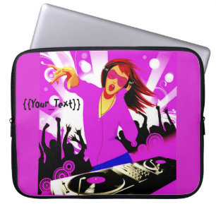 Capa Para Notebook DJ Girl