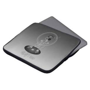 Capa Para Notebook DJ Mixmaster SkellyTone
