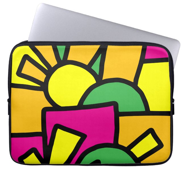 Capa Para Notebook Dodle Festivo Art 42º (Frente)