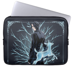 Capa Para Notebook Doe Patronus do Anime Severus Snape