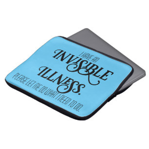 Capa Para Notebook Doença Invisível
