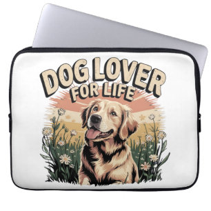 Capa Para Notebook "Dog Lover For Life"