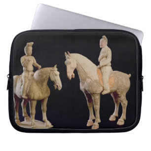 Capa Para Notebook Dois cavaleiros, chineses, dinastia de Tang