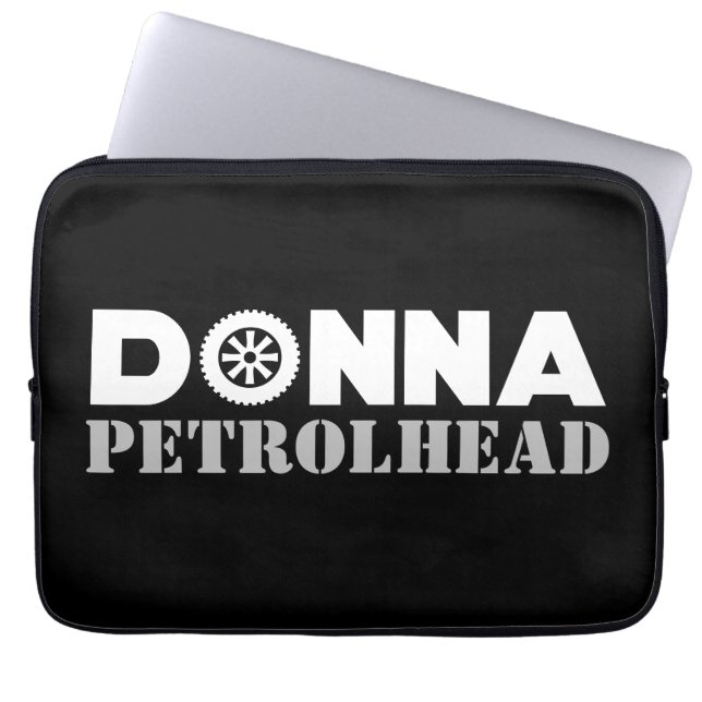 Capa Para Notebook Donna Petrolhead (Frente)
