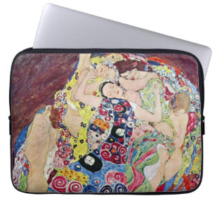 Capa Para Notebook Donzela (Virgin), Gustavo Klimt, arte Nouveau do