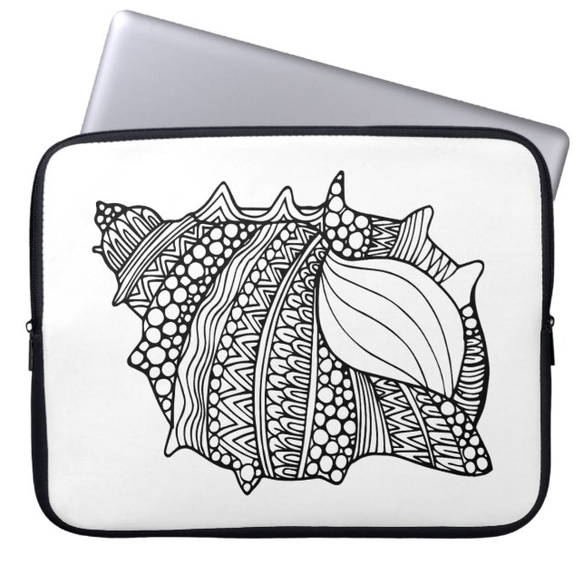 Capa Para Notebook Doodle inspirado (Frente)