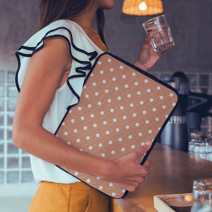 Capa Para Notebook Dotty Delight Orange