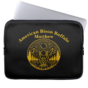 Capa Para Notebook Dourada Buffalo é maioritariamente na cena natural