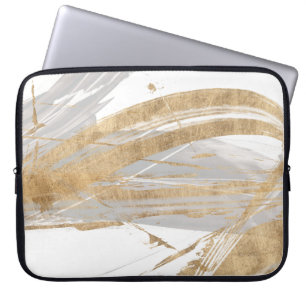 Capa Para Notebook DOURADO e CINZA