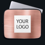 Capa Para Notebook Dourado Metálico rosa rosa rosa - Promocional de l<br><div class="desc">Cor rosa rosa rosa rosa Dourada Faux Metálico Stainless Steel Elegante Logotipo Personalizado Laptop Bag ou Capa Promocional. Este caso pode ser personalizado para incluir o logotipo da sua empresa ou da sua empresa.</div>
