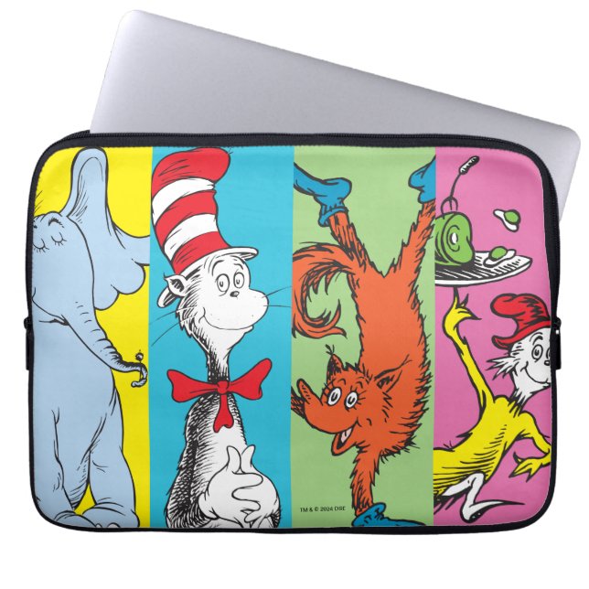 Capa Para Notebook Dr. Seuss | Fatia de Personagem (Frente)